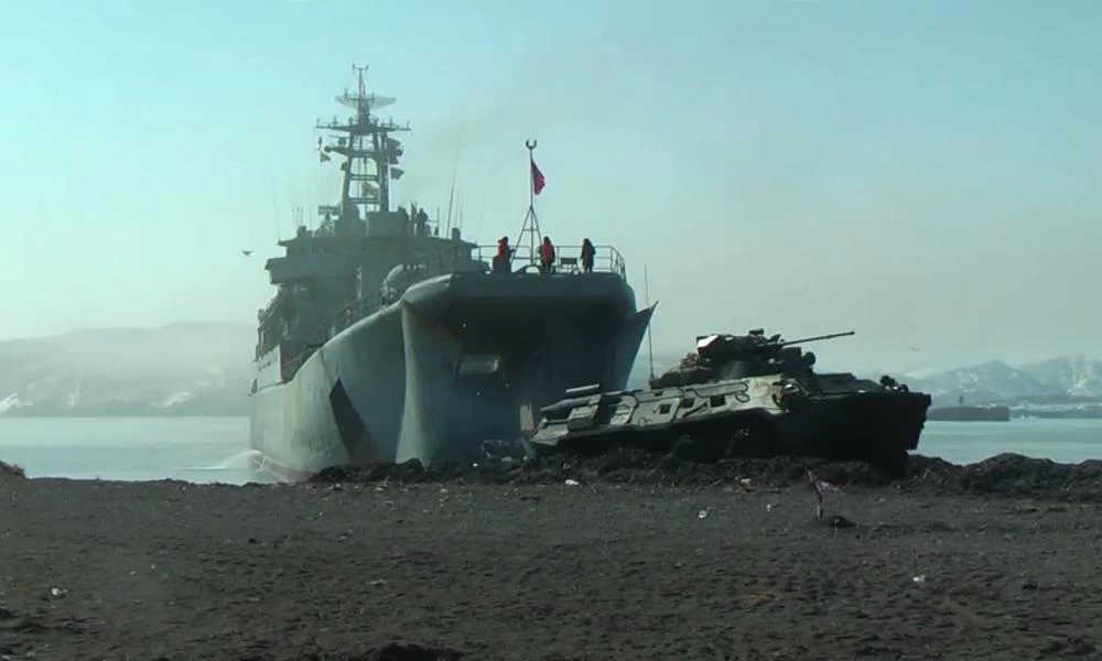 Η Ρωσία μετέφερε αποβατικά σκάφη από Κασπία σε Μ.Θάλασσα